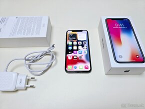 APPLE IPHONE X 64GB TOP STAV ,BATERKA 100% - 8