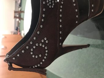 MIU MIU originál damske extravagantne sandalky 37 1/2 - 8