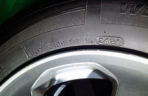 Nové zimné pneu 195/65 R15 škoda disky - 8