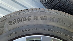 Zimná sada VW Touareg 3, 5x112 R18 + pneu 235/65 R18 - 8