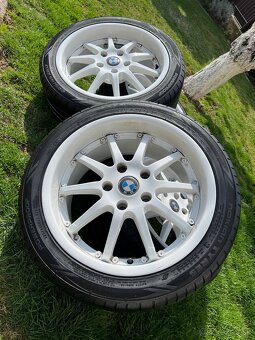 Hlinikove disky 5x120 r17 + pneu 225/45 ZR17 - 8