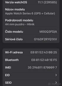 apple watch 6 GPS + cellular LTE 44mm - 8