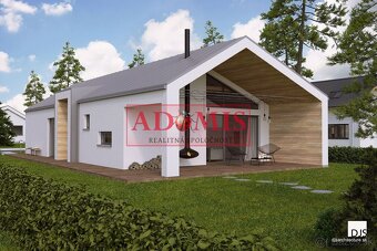 na predaj 4-izb bungalov, 140m2, obecná voda + ČOV + optika, - 8