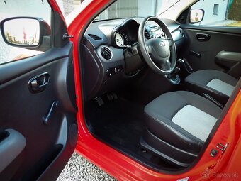 HYUNDAI i10 1.1 BENZIN - 5 dverové -49kW - 2009 - STK- ŠPZ- - 8