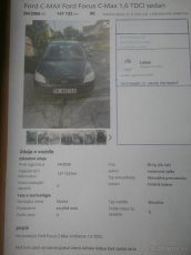 Chladice,diely brzd,dvere,vstrekovace na Ford Focus C-MAX - 8