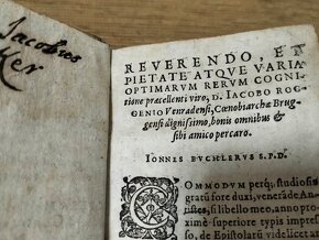 402 ročná EPIŠTOLA--rok vydania 1623--Laconicarum epistolaru - 8