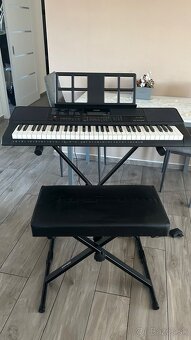 CASIO CT-X700 klávesy + stojan a stolička - 8