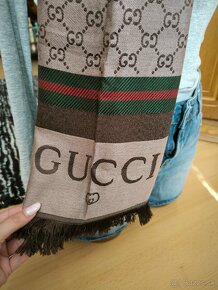 Luxusný šál Gucci + ponožky Gucci ako darček - 8