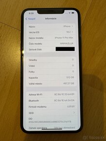 Apple iPhone 11 Pro max 512 GB - 8