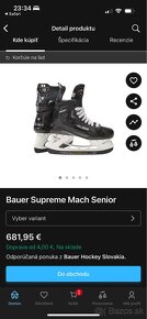 Hokejove Korcule Bauer Supreme Mach - 8