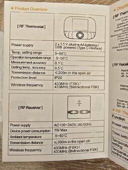 RF Smart Termostat tuya - 8