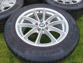 17" ALU 5x112 orig BMW /aj ine/ + letné 225/55 r17 Conti TOP - 8