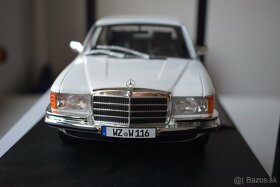 predam  1:18 Mercedes-Benz S-class 450 SEL 6.9  1975 biela - 8