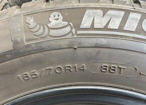 5x100 R14 185/70 R14 4x zimné škoda seat vw - 8