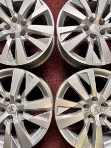 5x108 R17 Orig. alu disky Peugeot 3008 - 5008 / ET 42 - 8