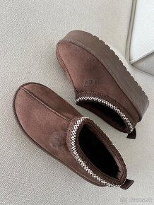 Ugg tazz zimné zateplené šlapky čizmy - 8