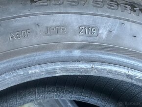 PREDÁM 2 kusy zimné pneumatiky DUNLOP 205/55 R16 91H - 8