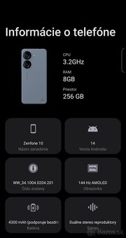 ASUS ZENFONE 10 256gb - 8