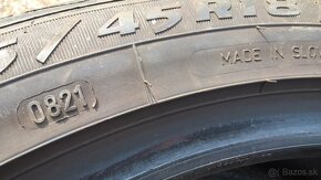 2 ks LETNÉ 225/45 R18 95Y XL DEBICA r.2021 6-6,5 mm 45-€/kus - 8