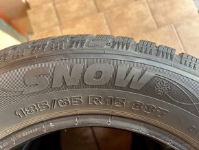 185/65 R15 zimné pneumatiky komplet sada - 8