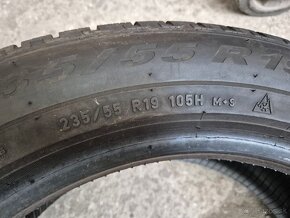 235/55 r19 zimné 4 ks PIRELLI dezén 6,7- 6,2 mm DOT2019 - 8