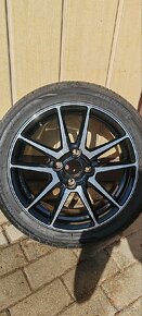 Predám elektróny s pneu. 205/45 R16 4x108 - 8