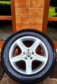 alu R17 5x112, zimné pneu 215/65, nový VW Tiguan /+ Q3/ - 8