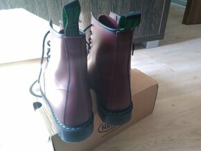 Boty NPS Solovair Derby boots 8 eyes - Made in England - 8