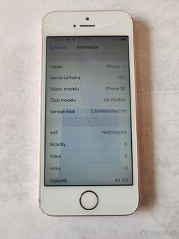 iPhone SE 64GB - 8