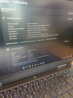 Lenovo LOQ 15IRH8, 82XV00DSCK, sivý - 8