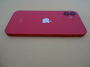 iPhone 12 128GB RED - ZÁRUKA 1 ROK - 100% BATERIA - 8