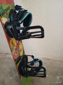 125 cm detsky snowboard SALOMON JUNIOR s viazanim - 8