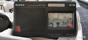 Predám rádio SONY ICF-SW800 PLL SYNTHESIZED RECEIVER - 8