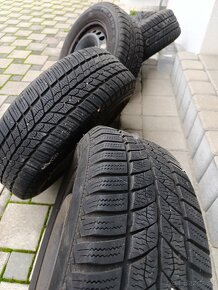 Zimné pneumatiky 195/65 R15 na diskoch 5x112 - 8