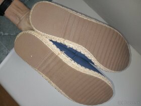 Damske/dievcenske nove platenky espadrilky 39 - 8