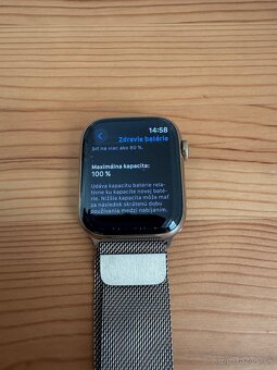 Apple Watch Series 8 GPS + Cellular 45mm Gold Stainless - 8