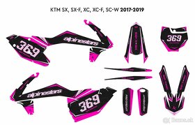 Polep KTM  EXC-F, EXC, SX, SXW - 8