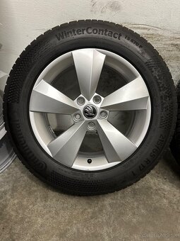 Zimná sada 5x112 R17 , 215/65/17 Škoda Nanuq - Kodiaq Tiguan - 8