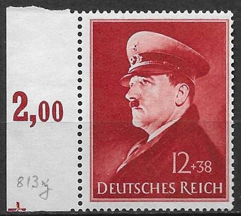 PZDR.33.💥Reich 1943 52th  Birth of Adolf Hitler lep/ - 8