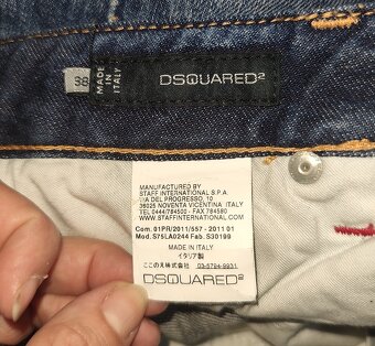 krásne džínsy Dsquared2 38 - 8