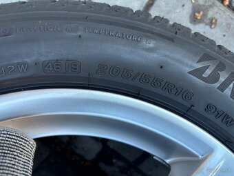 Audi alu 205/55 R16 bridgestone - 8