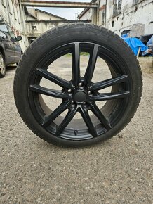 zimní Alu kola Superior BMW Audi VW 5x112 7,5jx18 et25 pneu - 8