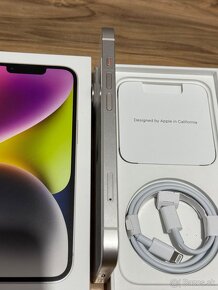 Predám Apple iPhone 14 128GB Silver Stav nového telefónu - 8