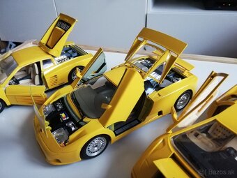 1:18 FERRARI TESTAROSSA, BUGATTI EB110 , LAMBORGHINI DIABLO - 8