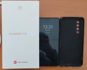 Predám Huawei P30 6/128GB dual sim čierny bez nabíjačky - 8