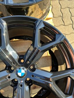 ✅ BMW originálna sada diskov r21 X5 G05 X6 G06 741M Black ✅ - 8