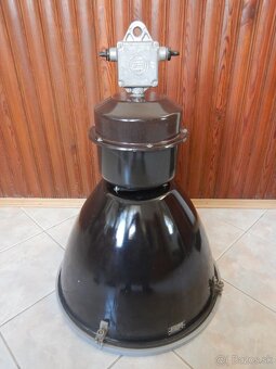 industriálna lampa, veľká, priemer 55 cm, výška 75 cm - 8