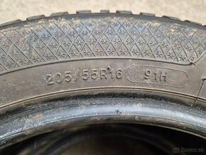 205/55 r16 zimné 4 ks KLEBER dezén 7,4 - 6,7 mm DOT2019 - 8