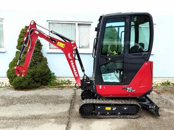 rypadlo Yanmar SV15VT pásový minibager - 8