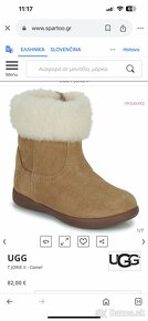 UGG T Jorie II detské zimné čižmy vel.27 - 8